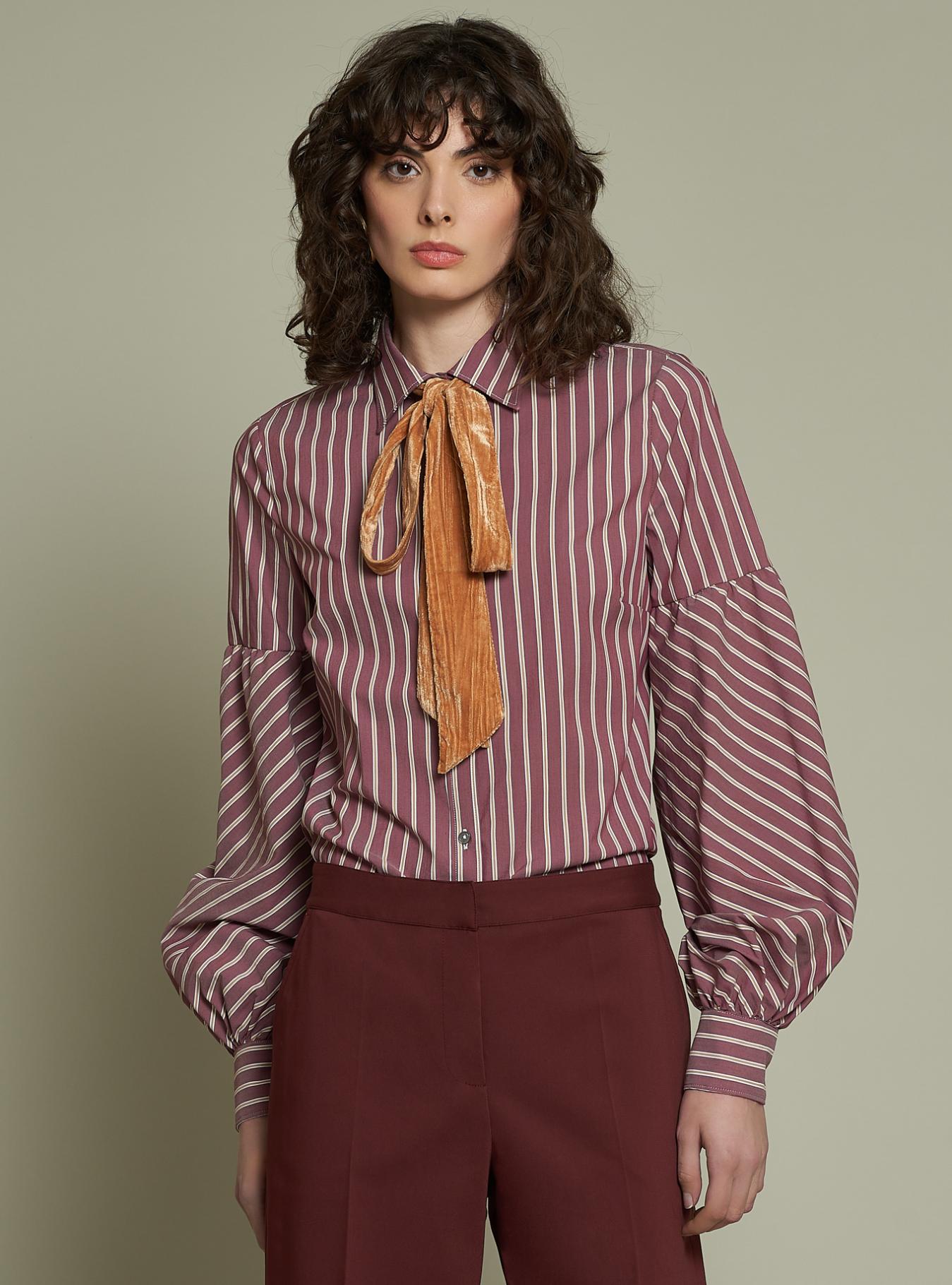 SHIRT WITH CONTRAST LINFA 