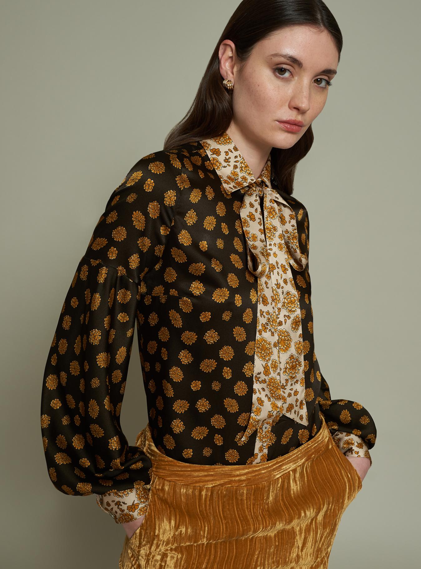 SHIRT WITH CONTRAST LINFA 