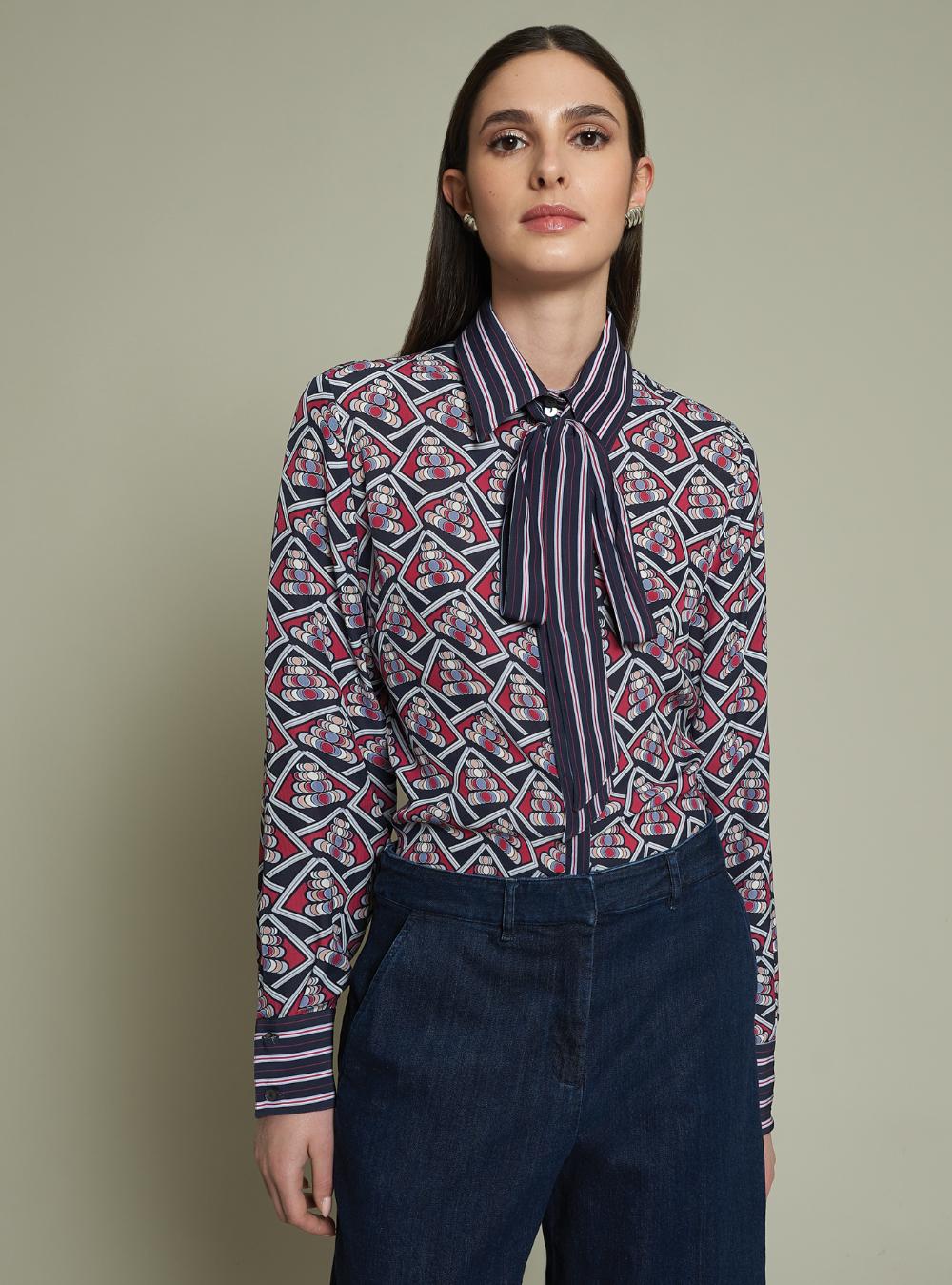 SHIRT WITH CONTRAST ESSENZA 