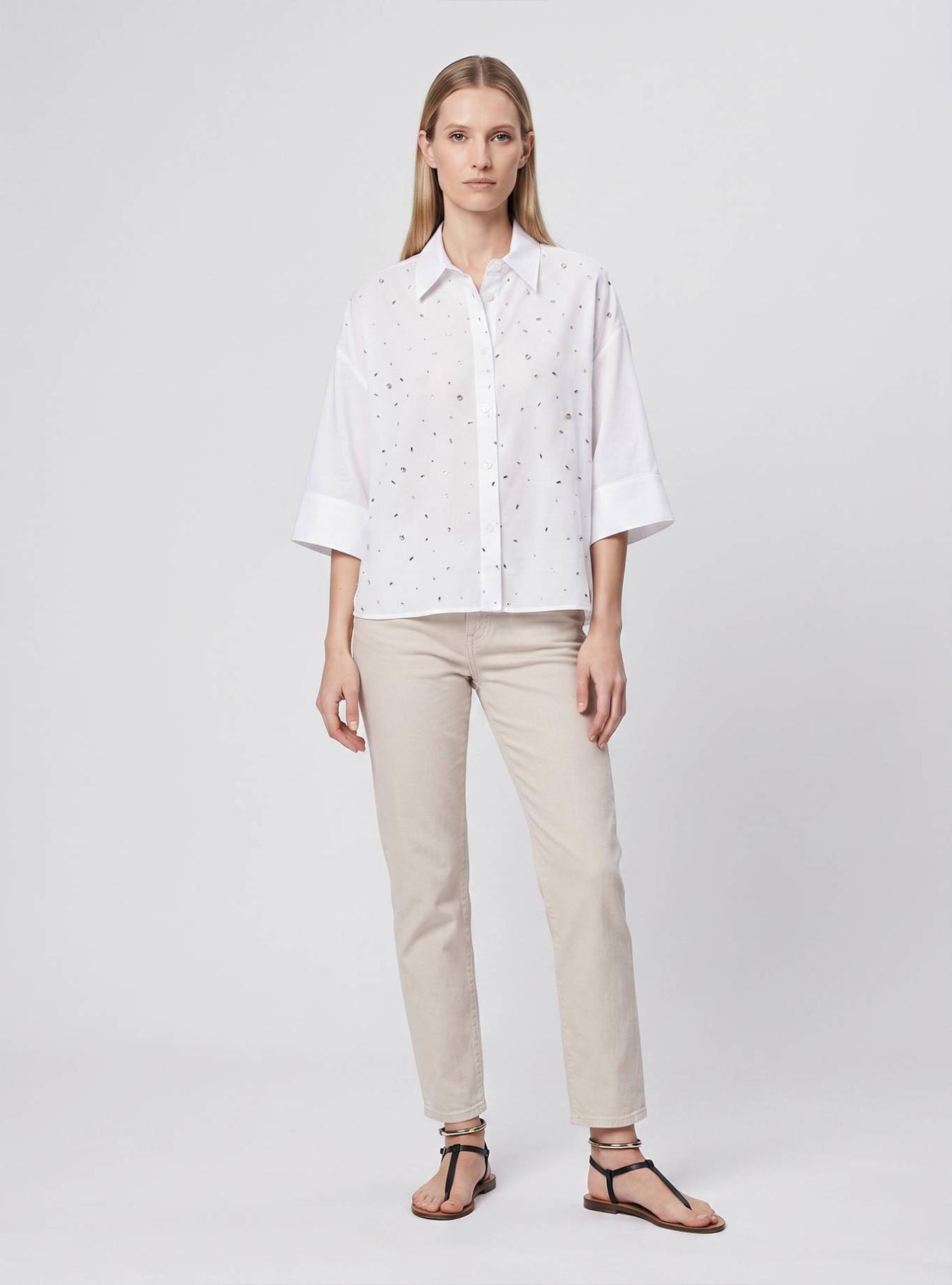 SHIRT WITH APPLICATION ORME