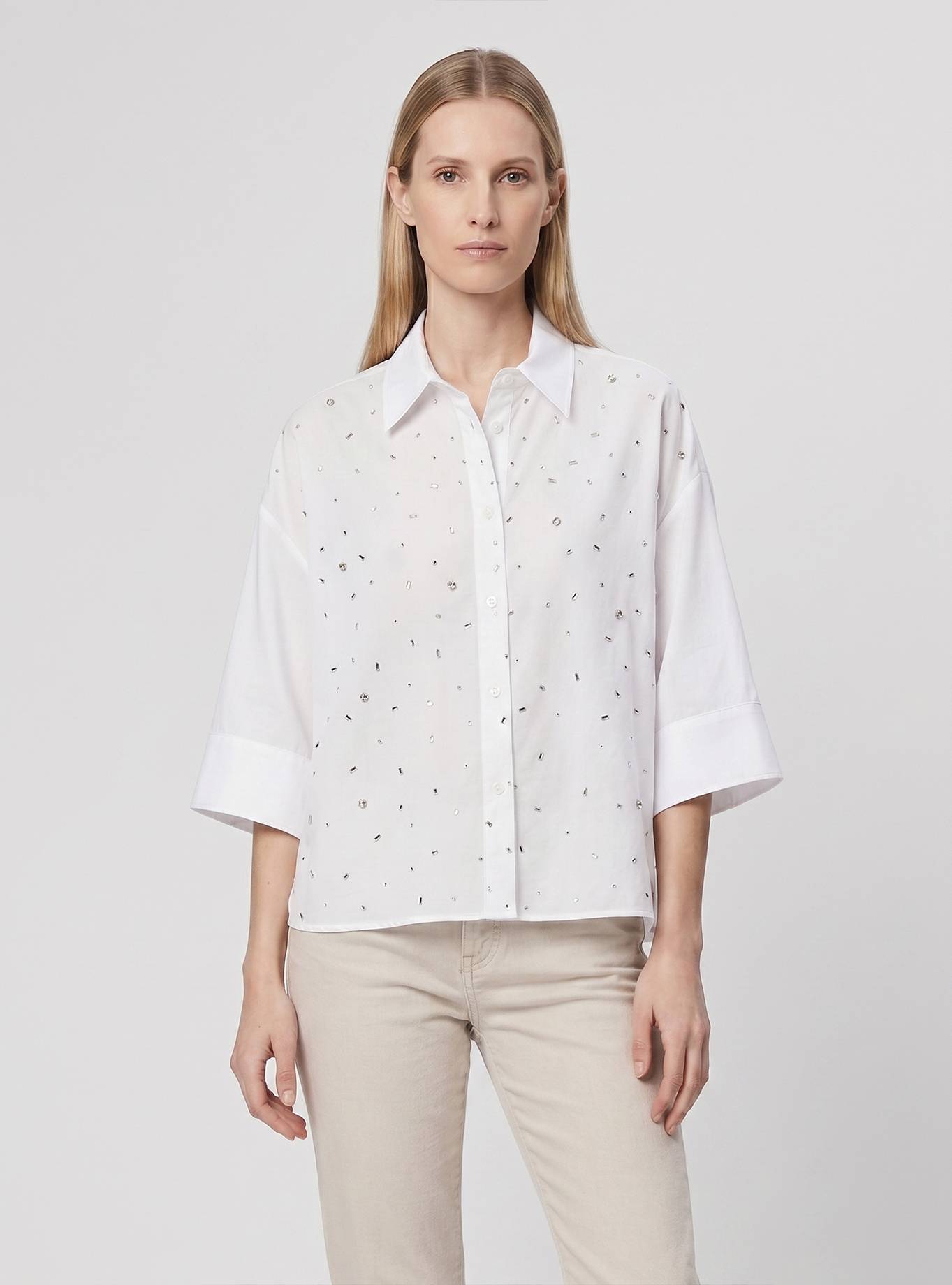 CAMICIA CON APPLICAZIONE