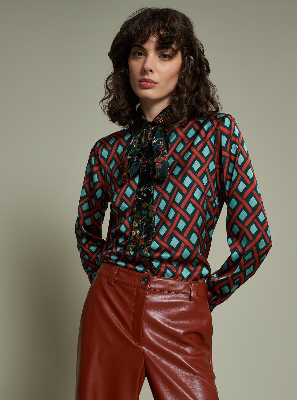 CAMICIA CON CONTRASTO ESSENZA 
