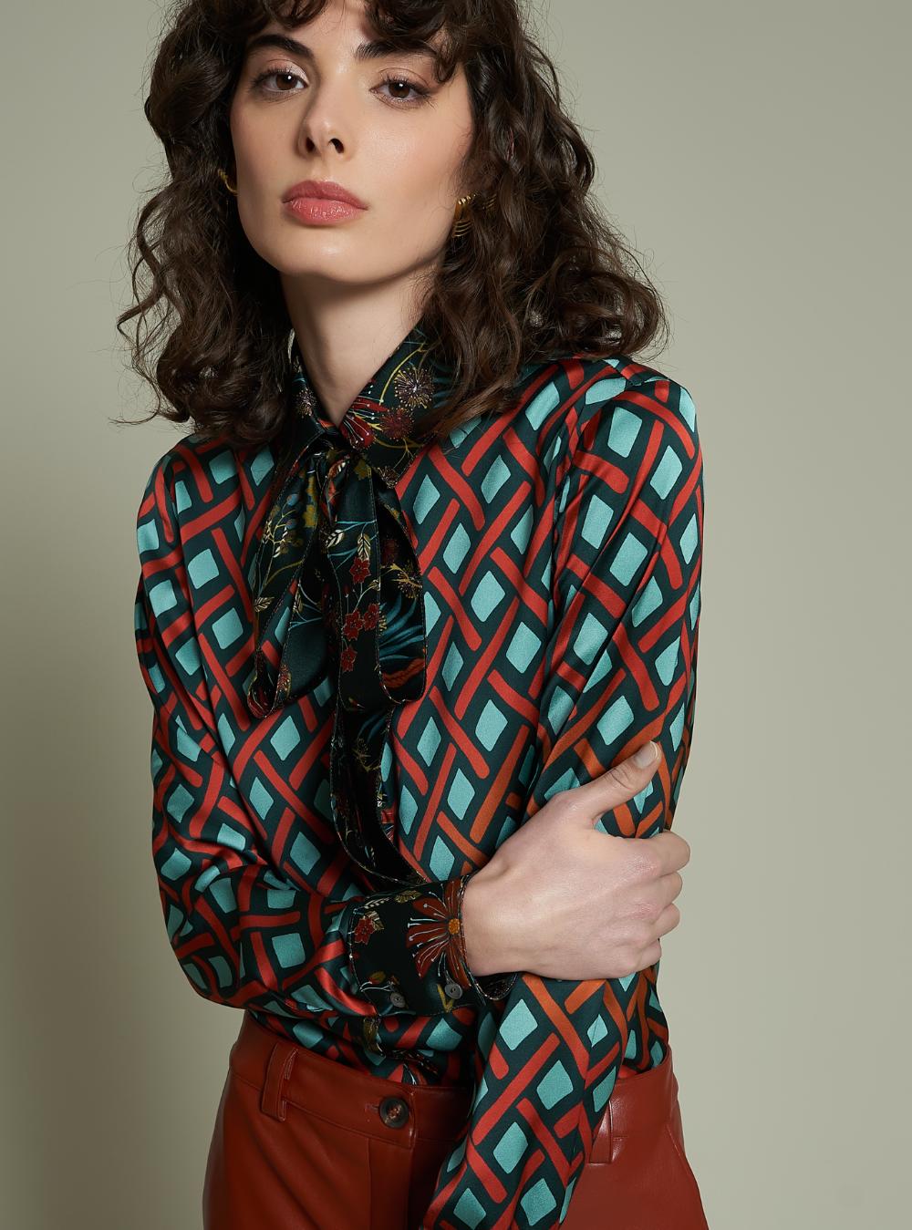 CAMICIA CON CONTRASTO ESSENZA 