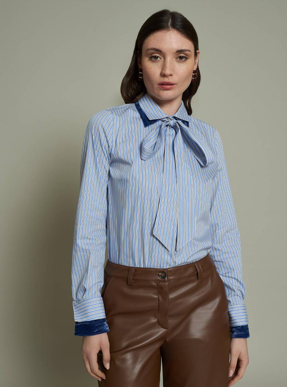 CAMICIA CON CONTRASTO STUBE
