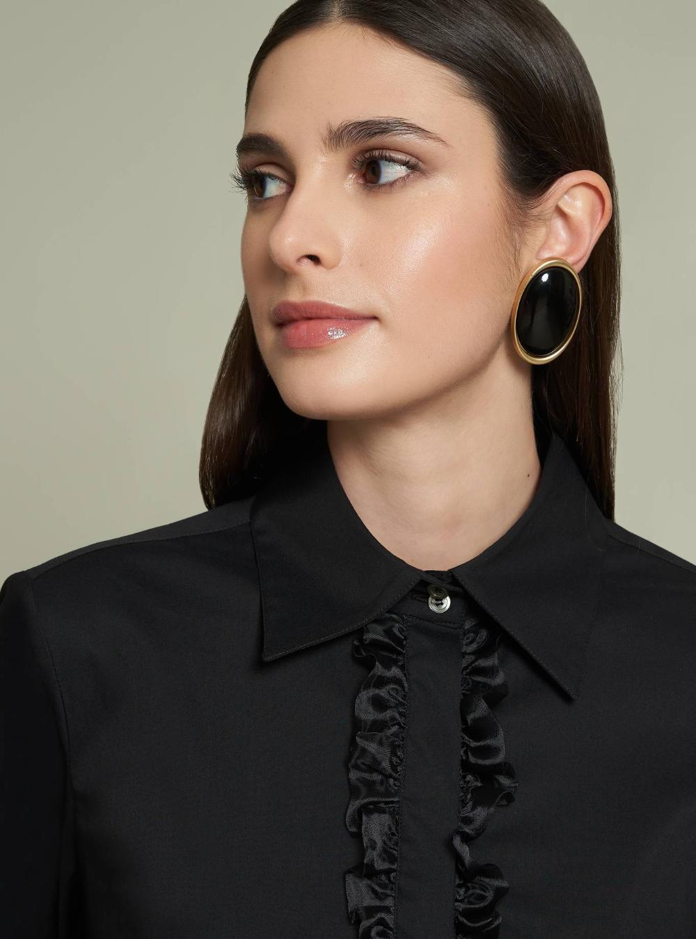 CAMICIA CON CONTRASTO RADICE 
