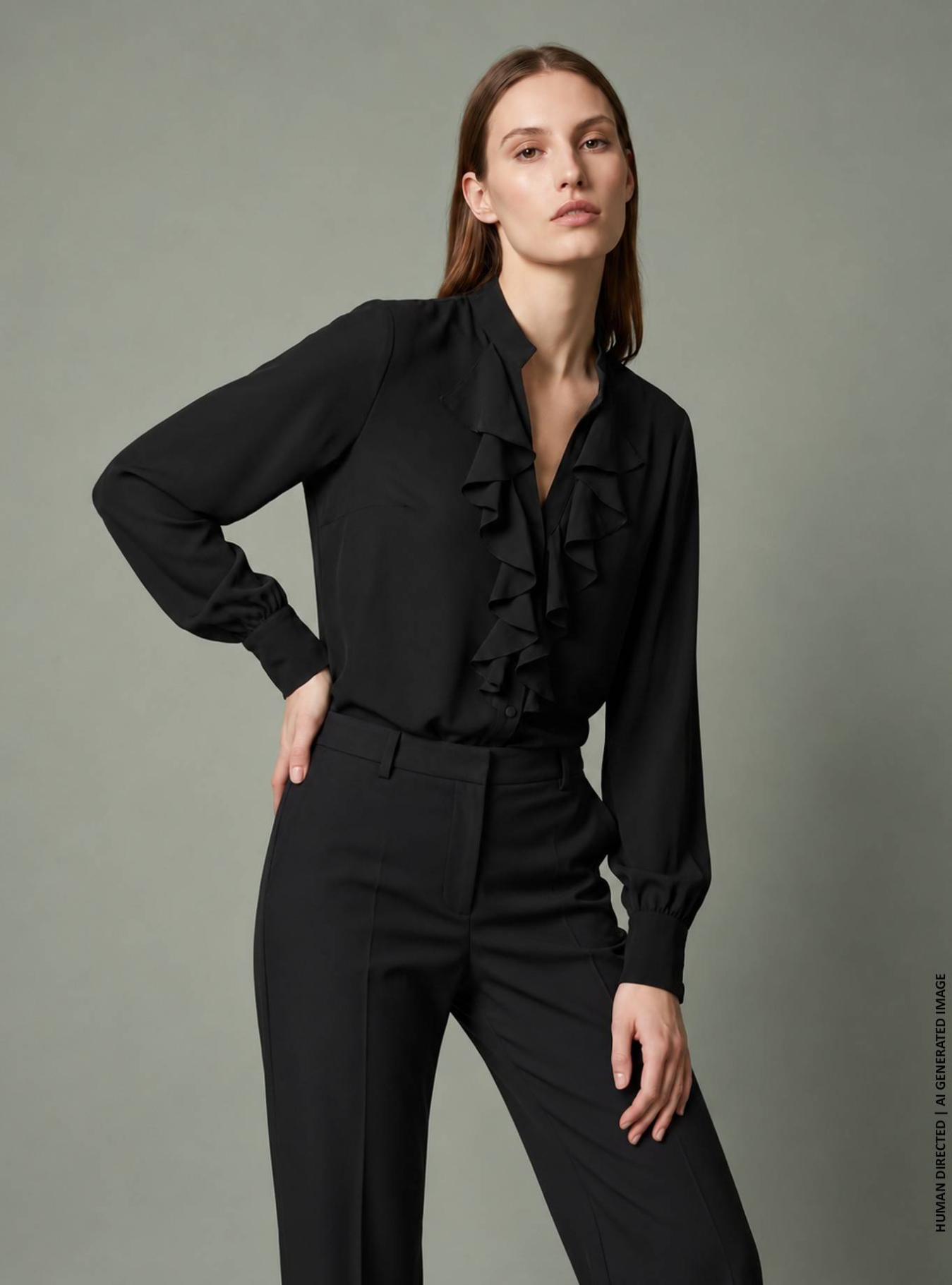 CAMICIA CON BOTTONI RICOPERTI VELATURA